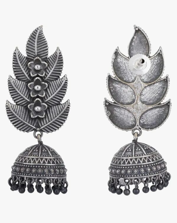 AVIANA Resplendent Silver Coated Jhumka Earring for Women and Girls_AV-000131
shani (d57)
