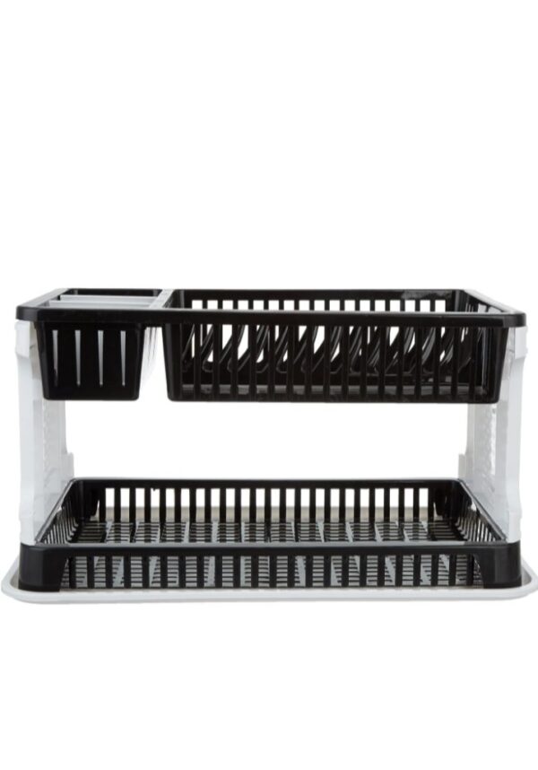Clazkit Dish Drainer | Plastic Cutlery Holder | Drying Basket | Dish Drying Rack for Kitchen Utensils | Bartan Stand for Kitchen | 51 * 33 * 27.2 Centimeters | Black
Rajender. ,   8551 - Image 3