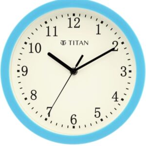 Titan Plastic Contemporary Blue Analog Wall Clock with Silent Sweep Technology - 25.0 Cm X 25.0 Cm (Small)
Rajender. ,  8445