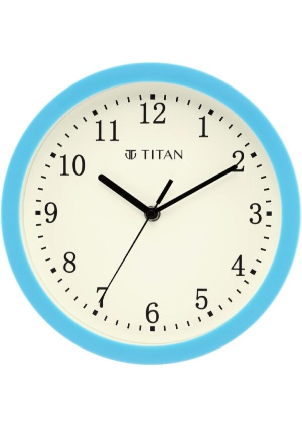 Titan Plastic Contemporary Blue Analog Wall Clock with Silent Sweep Technology - 25.0 Cm X 25.0 Cm (Small)
Rajender. ,  8445