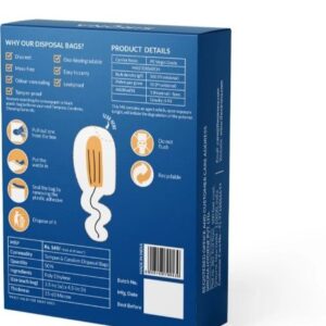 SIRQNA  DISCREETLY DISPOSE TAMPONS AND CONDOMS  DISPOSAL BAGS  - 50 BAGH SANITARY PAD

RAJENDER 123
SET OF 36
1@500/-
