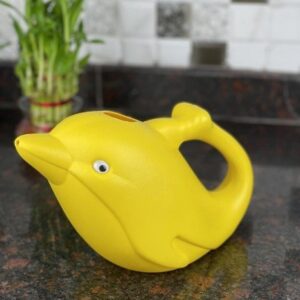 Go Hooked Plastic Dolphin Shape 1.5 Liter Kids Watering Can for House Plants & Garden Plants (Pack of 1, Yellow, 1.5 Liter)

Rajender. 8055

cap not included