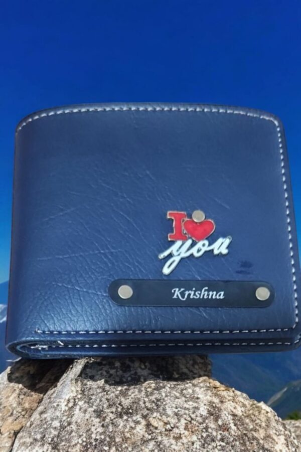 Men's Wallet - Personalised Wallet with Name