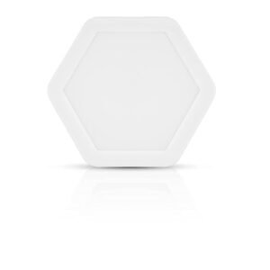 Philips Hexastyle 8W Downlighter(Warm White), Pack of 1 | Cutout - 4 inch | Panel Light for False Ceiling (8399)