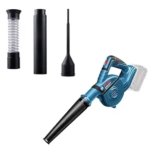 Bosch Professional Gbl 18V-120 Heavy Duty Cordless Blower 270 Km/H Air Speed, 17,000 RPM, for Quick Cleanup, 1.1 Kg + 4 Accessories(Solo Tool- 18V Batteries & Charger Sold Seperately),1 Year Warranty(3693)Battery aur charger nhi milega   1 piece accessories not included