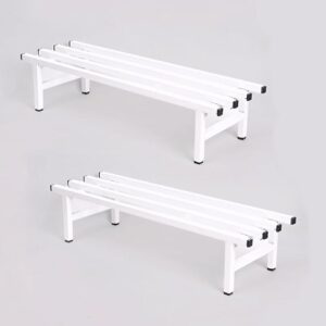 UGAOO Elevate Square Tube Plant Stand (Set of 2) | Heavy Duty Iron Pot Stand for Balcony, Home Decor, Indoor and Outdoor Use (White)  (7659.   7655)