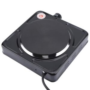 3NH® Electric Cooktop, Electric Hot Burner Milk Fast Heating Coffee 1000W with Temperature Control for Office for Dorm for Home(Black, European Standard 220V)  (WORKING OKAY)