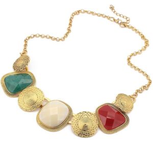 Shining Diva Fashion Jewellery Western Stylish Necklace For Women & Girls(Multi-Colour)(sd6605np) (SHANI ,263,