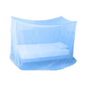 Divayanshi Mosquito Net Blue Polycotton 3x6.5 Insect Protection Net (8225)