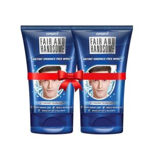Fair and Handsome Instant Radiance Face Wash, 100g Pack of 6 (EXPIRY 03/24)
