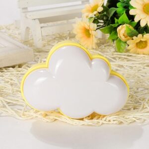 CLUB BOLLYWOOD® LED Night Light Energy Saving Cloud Nightlight for Kids Adults Bathroom Wall| Lamps, Lighting & Ceiling Fans | Night Lights'| Night Lights'| Night Lights'|1 Sensor Led Night Light