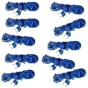 LOCAL CHARM Blue Color Light 7 Meter String Light for Diwali Christmas Home Decoration.Heavy Duty String Light Rice String (Blue) -Pack of 5