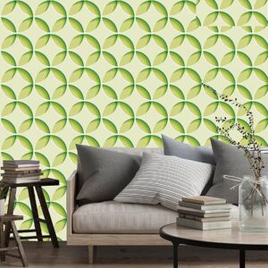 Asian Paints EzyCR8 P&S 3D Circ Geometry Green Hues ( pack of 1 .6234