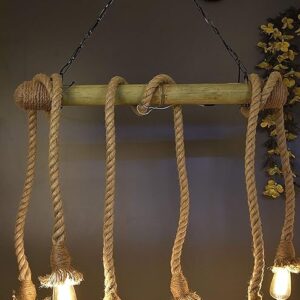 tu casa Hanging Lamps/Pendent Light (Bamboo Rope)(510)