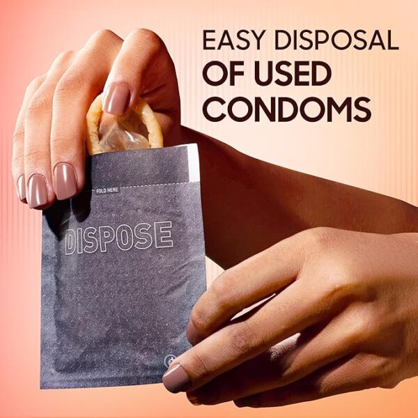 Manforce Epic Pleasure| Ultra Thin Condom | Long Lasting Pleasure for Both | Raspberry Flavour | 10 Pcs |  (EXPIRY 01/25 )( SET OF 26 BOXES) - Image 3