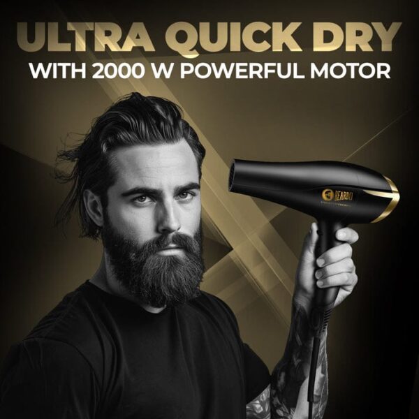 Beardo Studio Professional Tornado Hair Dryer (3291,3292.   3293.   3294 - Image 2