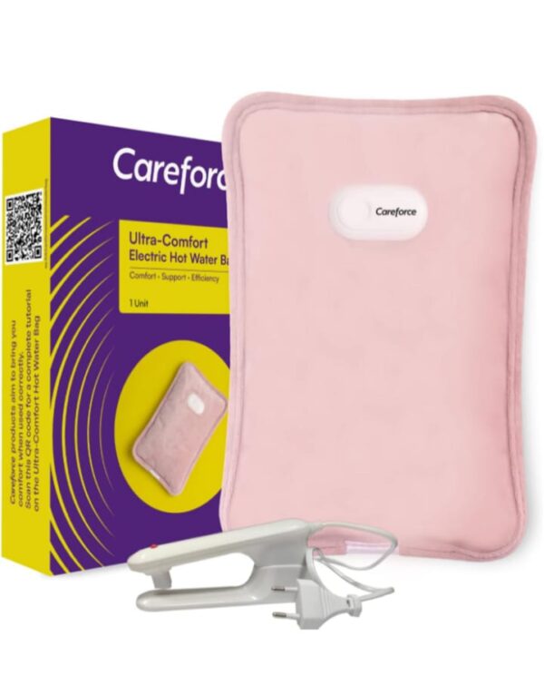 Careforce Electric Hot Water Bag Electric Hot Bag Heating Bag Hot Pack Warm Water Bag Hot Gel Bag Electric Heat Bag- Pink( charger dusra hai ) (3305 3306 3307)
