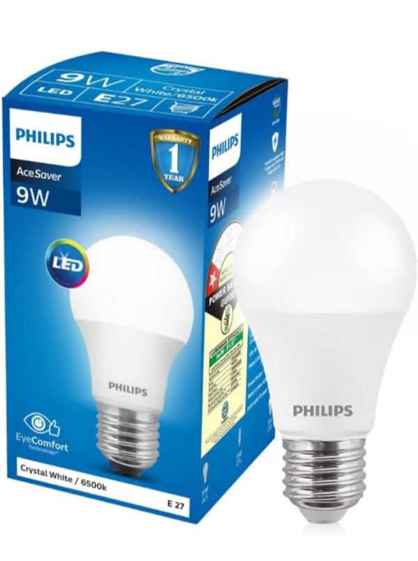 PHILIPS 9W E27 LED Cool Day Light LED Bulb, Pack of 1 (929001176814)