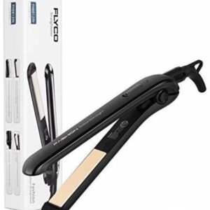 FLYCO FH-6812 FH6812White Hair Straightener  (Black) (7914)