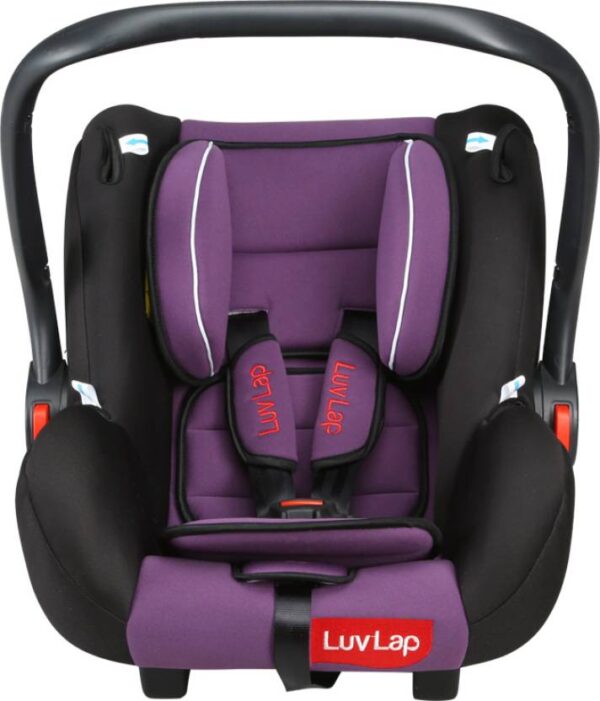 LuvLap Baby Car Seat with Cary Cot Baby Car Seat  (Purple) ( P SUMIT ) - Image 2