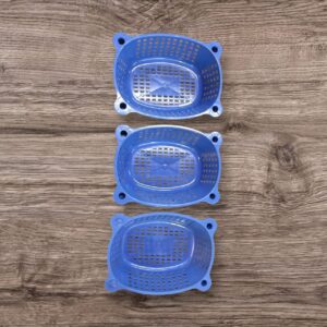 BLUE RACKS ( PACK OF 3 )