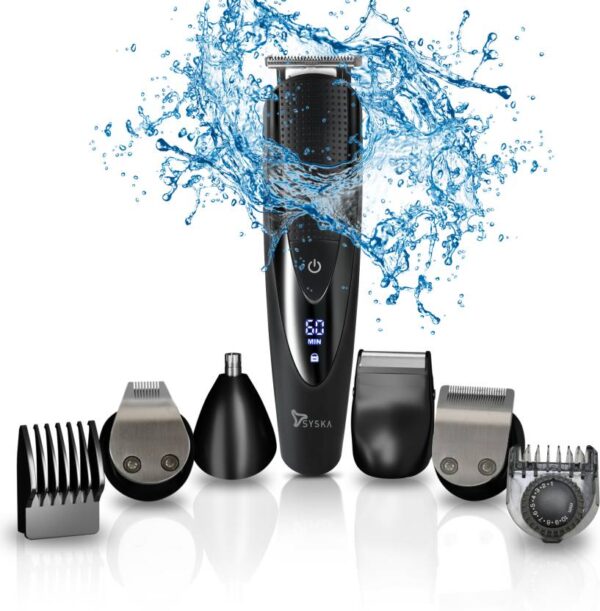 Syska HT4500K Trimmer 60 min Runtime 20 Length Settings  (Black) (  Minor used) (7920)