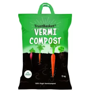 TrustBasket Vermicompost for Plants (5 KG )(7689) (7688)(P)
