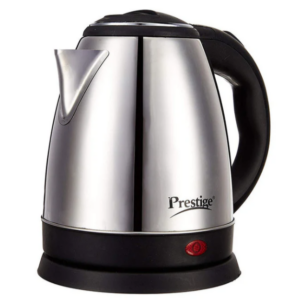 Prestige 1.5 litre PKOSS Stainless Steel Electric Kettle | 1350 Watts| Elegant Design | Cool-touch Handle and Lid | ( damage hai ) (10133) (v)