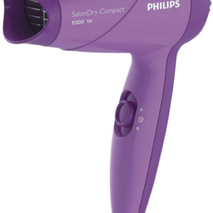 Philips HP8100/46 Compact Hair Dryer| 2 Flexible heat setting| ThermoProtect prevents overhearting | 1000 Watts- Purple (Dust and scratches)(P)