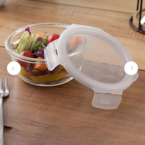 Sanjeev Kapoor lock and lock Round container 950ml (SKB-1597)(V)