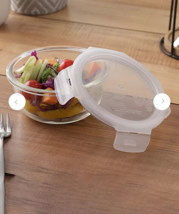 Sanjeev Kapoor lock and lock Round container 950ml (SKB-1597)(V)