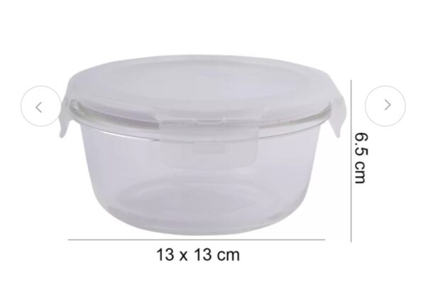 Sanjeev Kapoor lock and lock Round container 950ml (SKB-1597)(V) - Image 3
