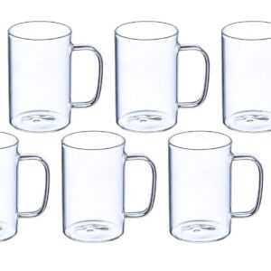 Sanjeev Kapoor RICA Borosilicate Mug 280ML Set of 6 PCS(SKB-1190)(V)