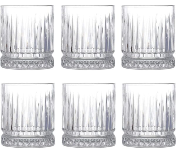 Sanjeev Kapoor Dubai Whisky Glass Set of 6 Pcs - 330ml(SKB-1518)(V) - Image 3
