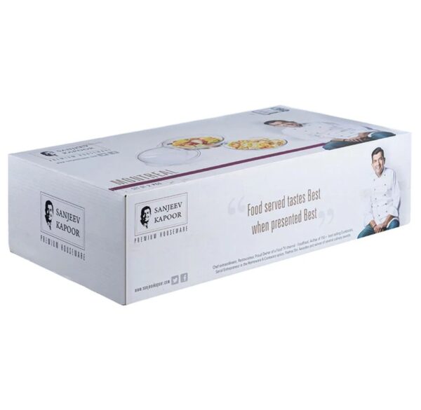 Sanjeev Kapoor Montreal Glass Casserole 1000 ml (2 pcs)(SKB-849)(V) - Image 4