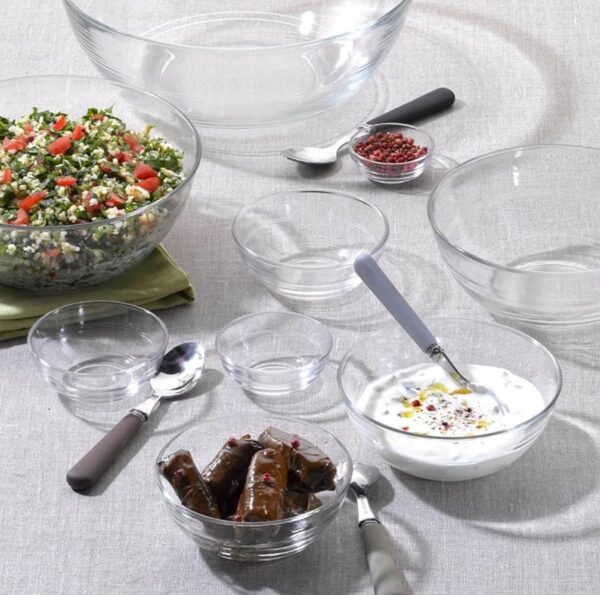 Duralex Made In France Lys Stackable Glass Bowl (Set of 4), 1 oz., 2.3 Inches, Clear(2020A)(V) - Image 2