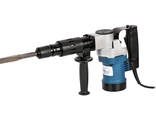 WONDERCUT WC-DH-0810 Heavy Duty Demolition Hammer/Concrete Breaker - 5KG | 1200 Watts, 3600 BPM | Hammering Machine With 2 Hex Chisels | Blue & Black (Bit and Handle not included)N.9978(V) Looking Used - Image 4