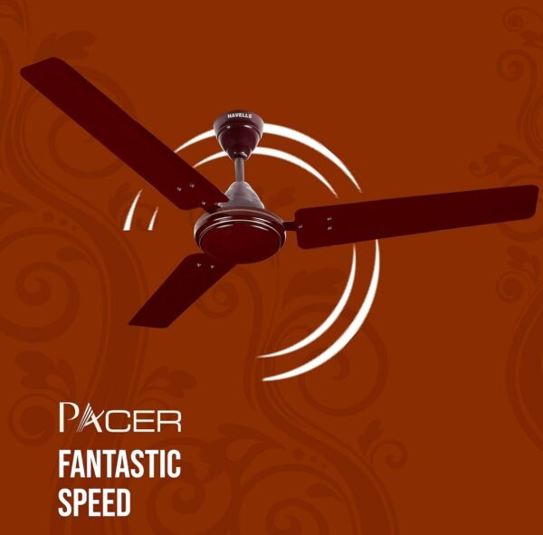 Havells Pacer 1200mm Ceiling Fan (Brown) (Minor)N.10110(v)