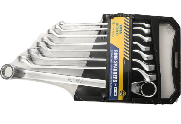 TATA AGRICO tata agrico Ring Spanners set Double Sided Speciality (Pack of 1)N.9932(v)