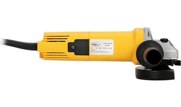 Wonder Cut WCDW-801 4-Inch/100MM 850-Watt Angle Grinder Yellow Corded-electric 1 PCS N.9933(v) - Image 2