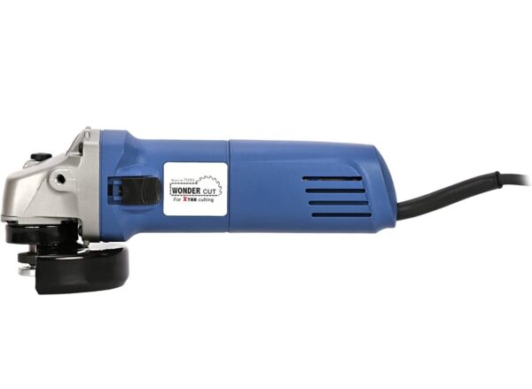 WONDERCUT WC-AG-6-100 Angle Grinder, 800W, 4 Inch (100mm), 11000 RPM, 3-Position Auxiliary Handle for Grinding, Cutting, Stripping & Polishing, with Protective Guard and Side Switch N.9984(V) - Image 3