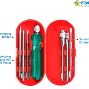 FLIPKART Smartbuy 6Pc Combination Scrowdriver set of 6 N.10009(V)