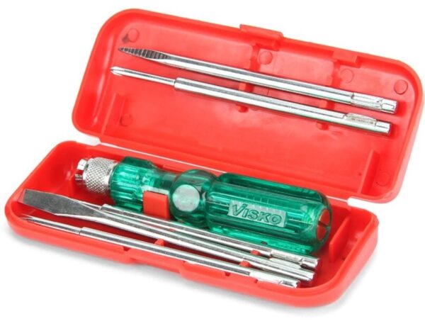 Visco 101 Combination Scrowdriver set (Pack of 6)N.10009(V)