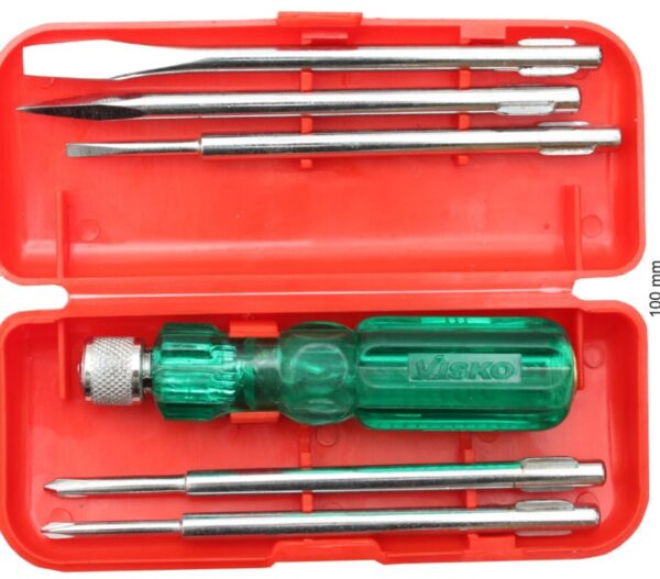 Visco 101 Combination Scrowdriver set (Pack of 6)N.10009(V) - Image 3