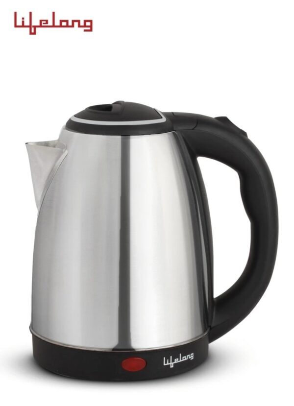 LIFELONG ELECTRIC KETTLE 1.8LITER Stainless steel black steel N.10144(V) Looking Used
