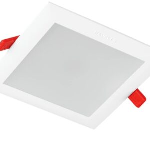 Havells 5W LED Recessed Square Panel Light |Warm White|Light Weight| Energy Efficient|Surge Protection|Premium Downlight for Home and Office|BIS Approved | Pack of 1 N.149(V)