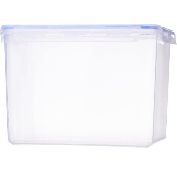 Aristo Lock & Fresh 403 Plastic Storage Container For Storing grains, pulses, rice, wheat etc - 10800 ML, Transparent Clear, large (LOCK&FRESH403) (Upper side Broken) N.10406(v)