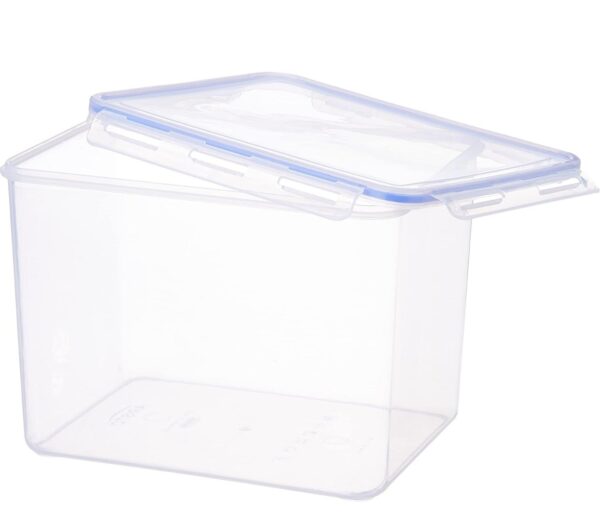 Aristo Lock & Fresh 403 Plastic Storage Container For Storing grains, pulses, rice, wheat etc - 10800 ML, Transparent Clear, large (LOCK&FRESH403) (Upper side Broken) N.10406(v) - Image 3