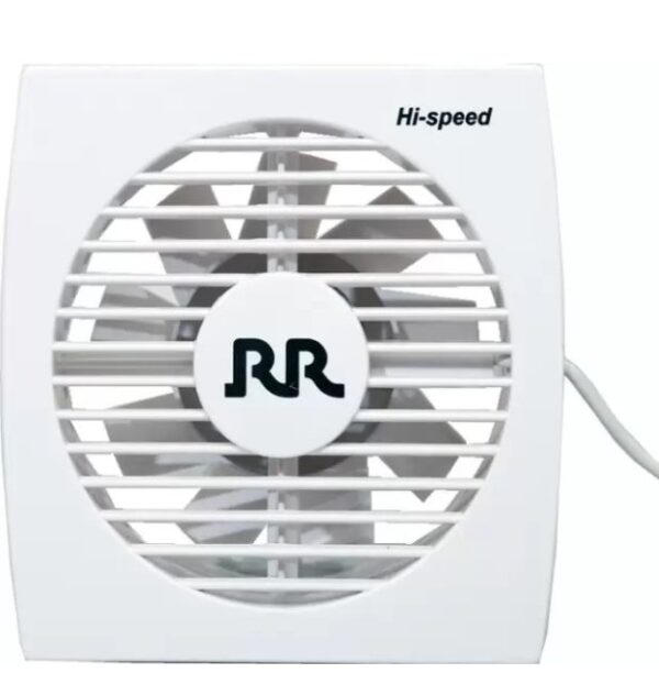rr electric oxyflo grl 4inch exhaust fan (white )15 wat  2400 rpf 100 mm exhaust  fan  (white )(SEAL PACK ITEM) SHANI