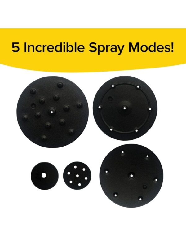 Fast Fountain Pocket Hose Solar-Powered-Instantly Adds a Water Feature Virtually Anywhere-5 Spray Modes-No Installation or Batteries Required-for Bird Baths & More, 6 in. (D) x 2 in. (H), Black
shani 8087